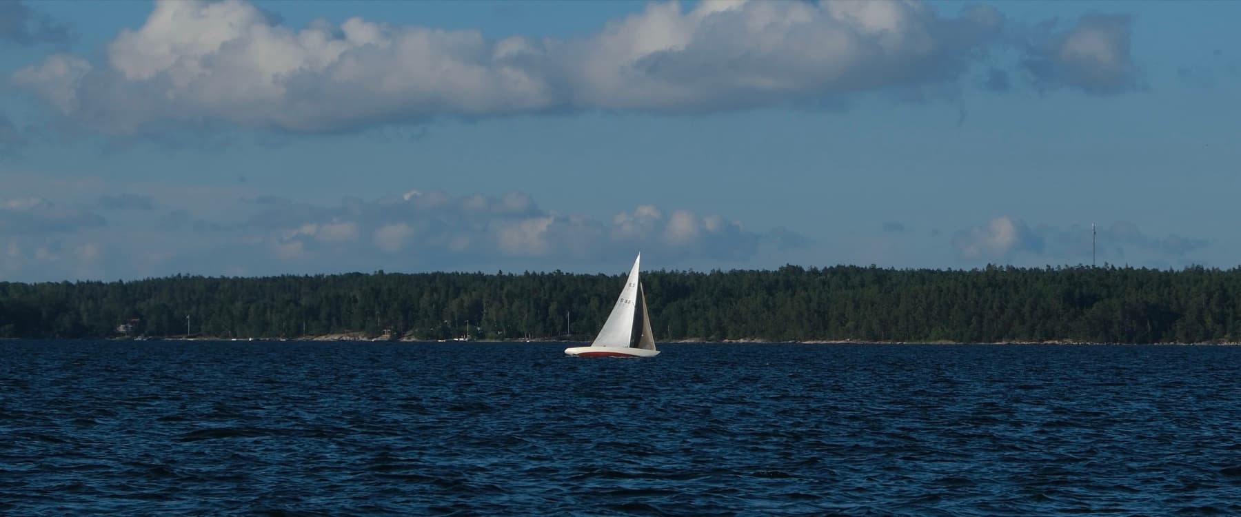A waterside view in Sweden